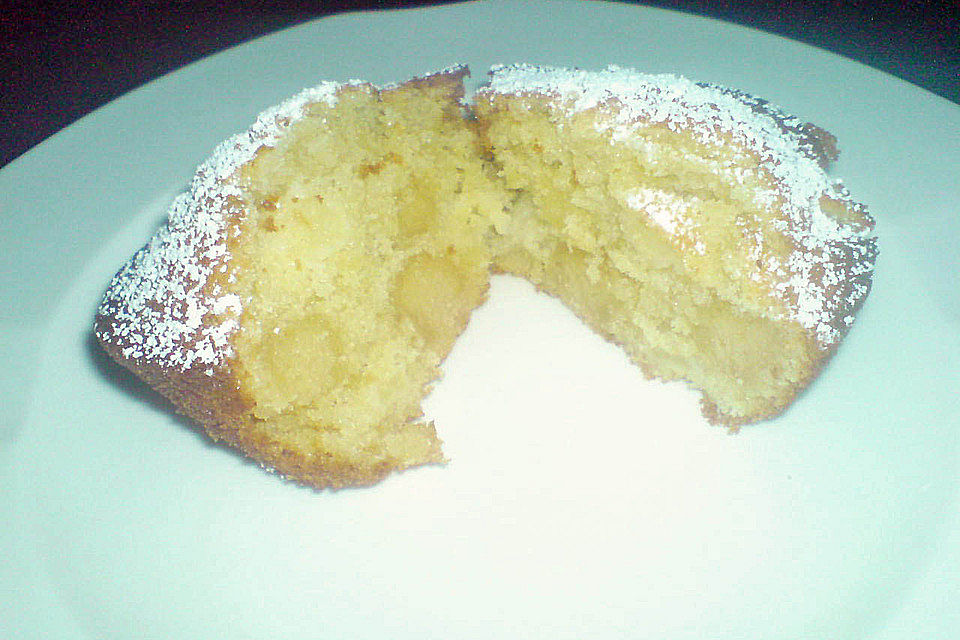 Apfel-Marzipan-Muffins