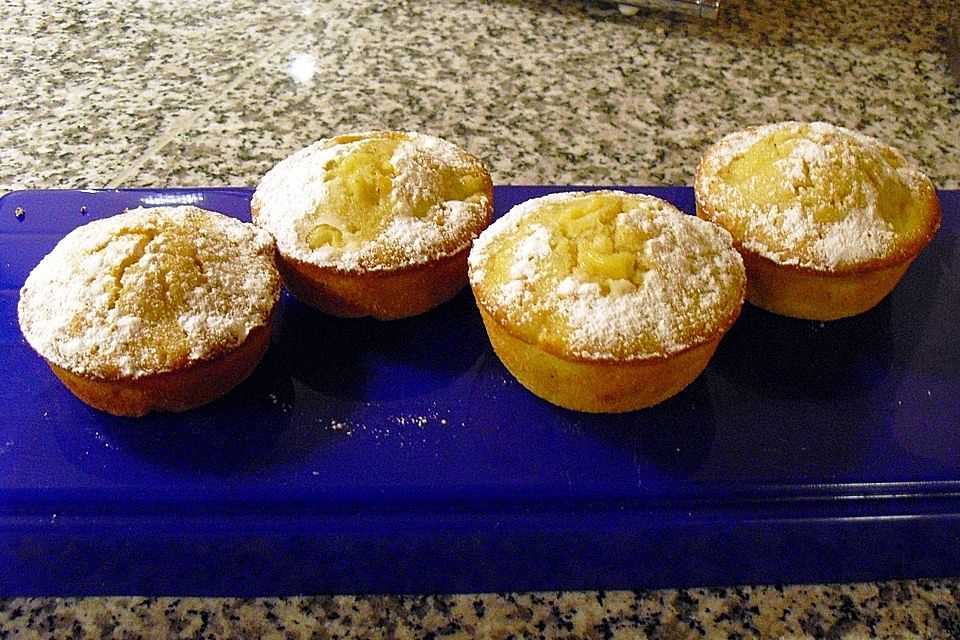 Apfel-Marzipan-Muffins