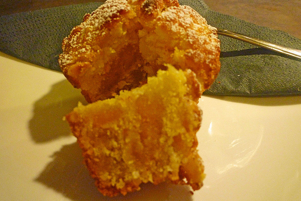 Apfel-Marzipan-Muffins