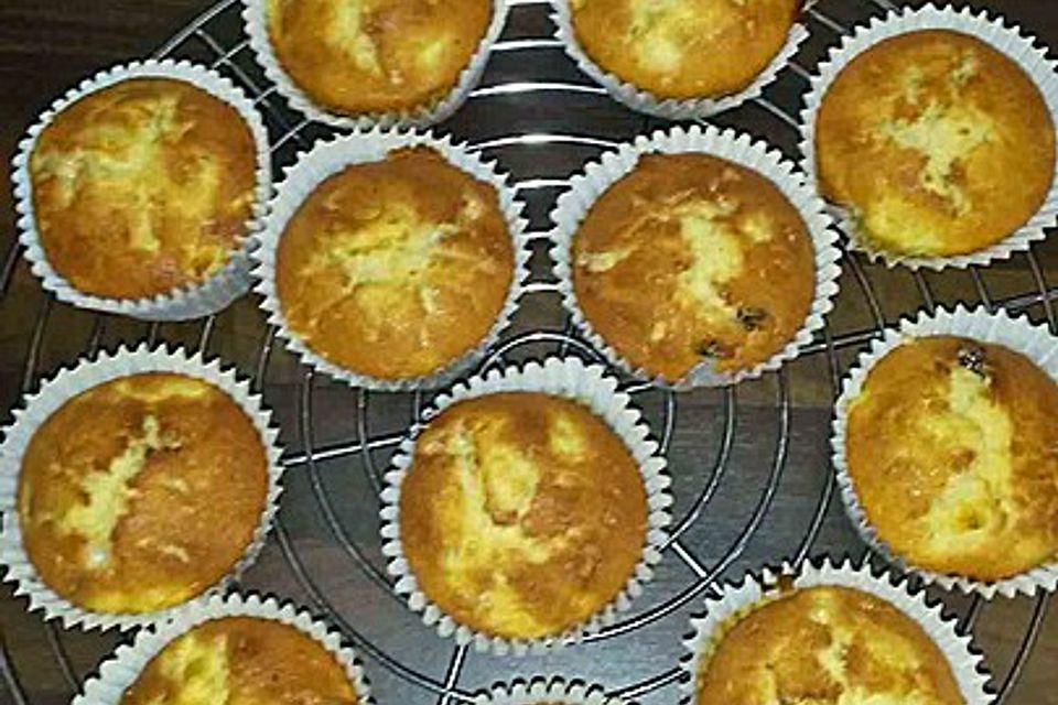 Apfel-Marzipan-Muffins