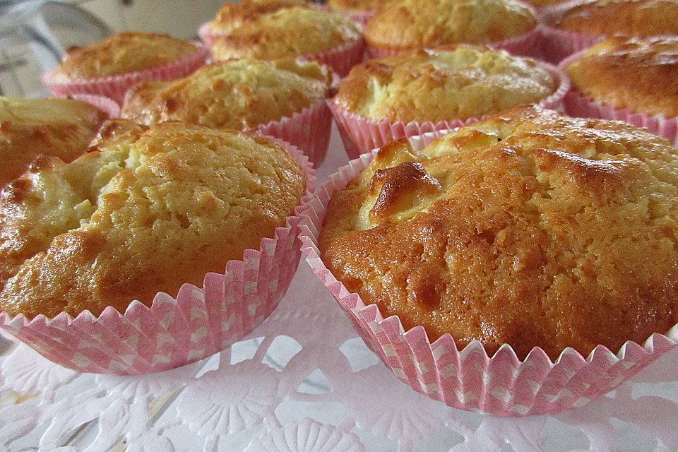 Apfel-Marzipan-Muffins