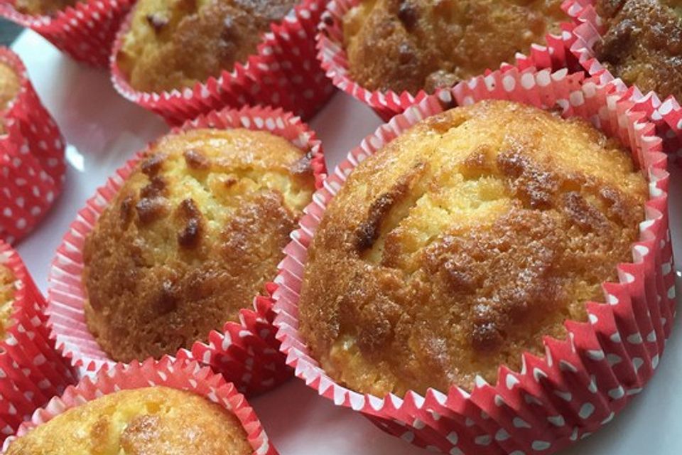 Apfel-Marzipan-Muffins