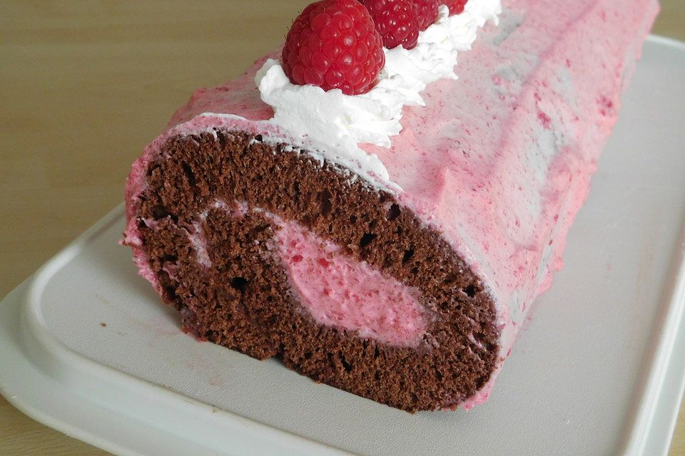 Himbeer - Schoko - Roulade