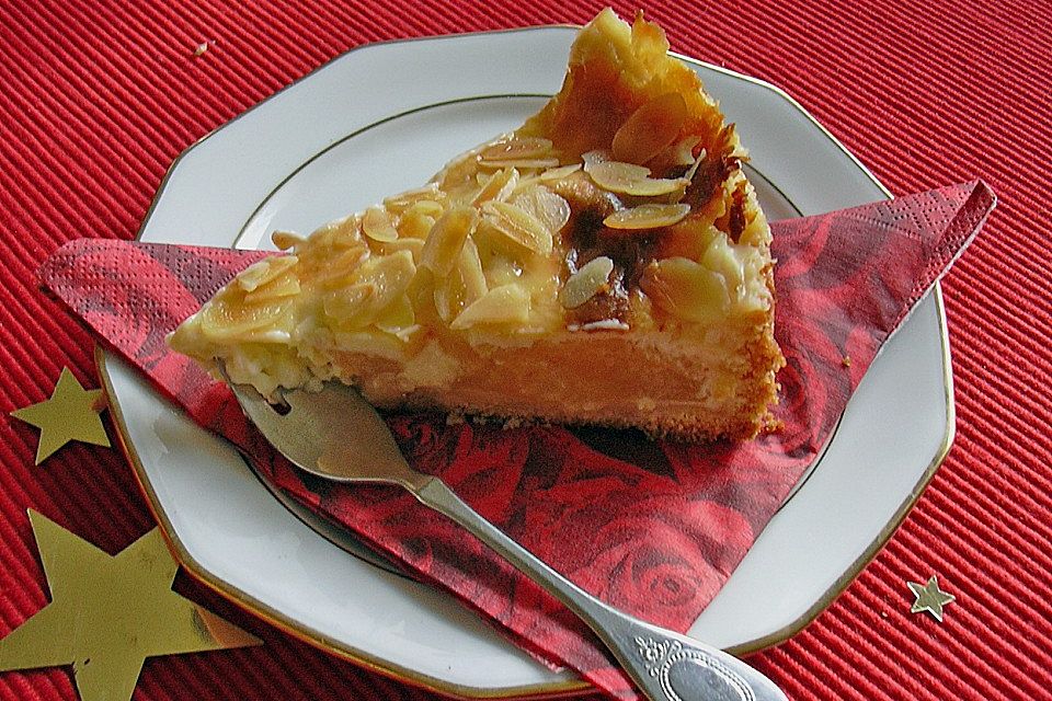 Bratapfelkuchen mit ganzen Äpfeln