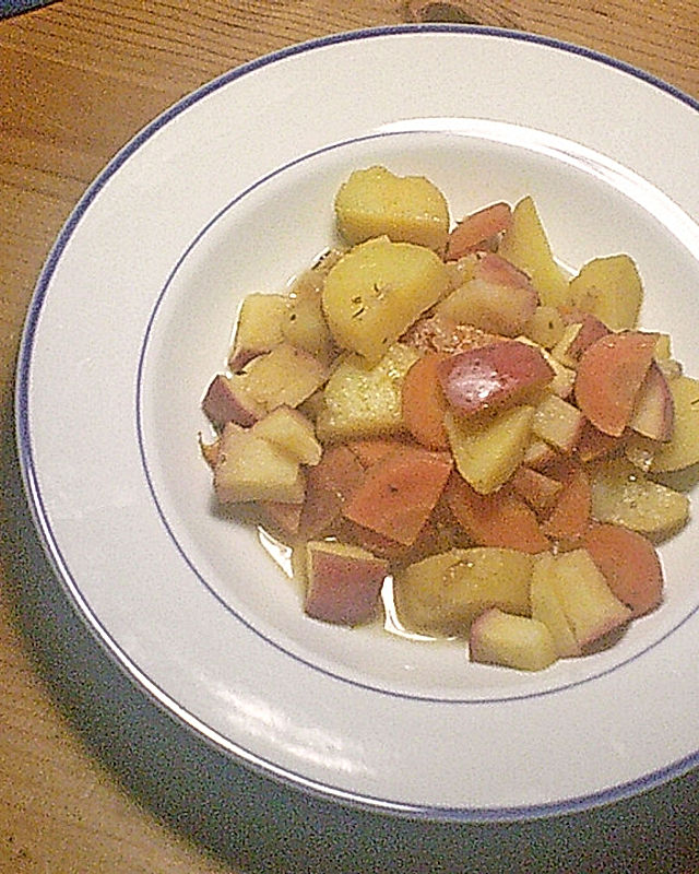 Kartoffel - Möhren - Pfanne