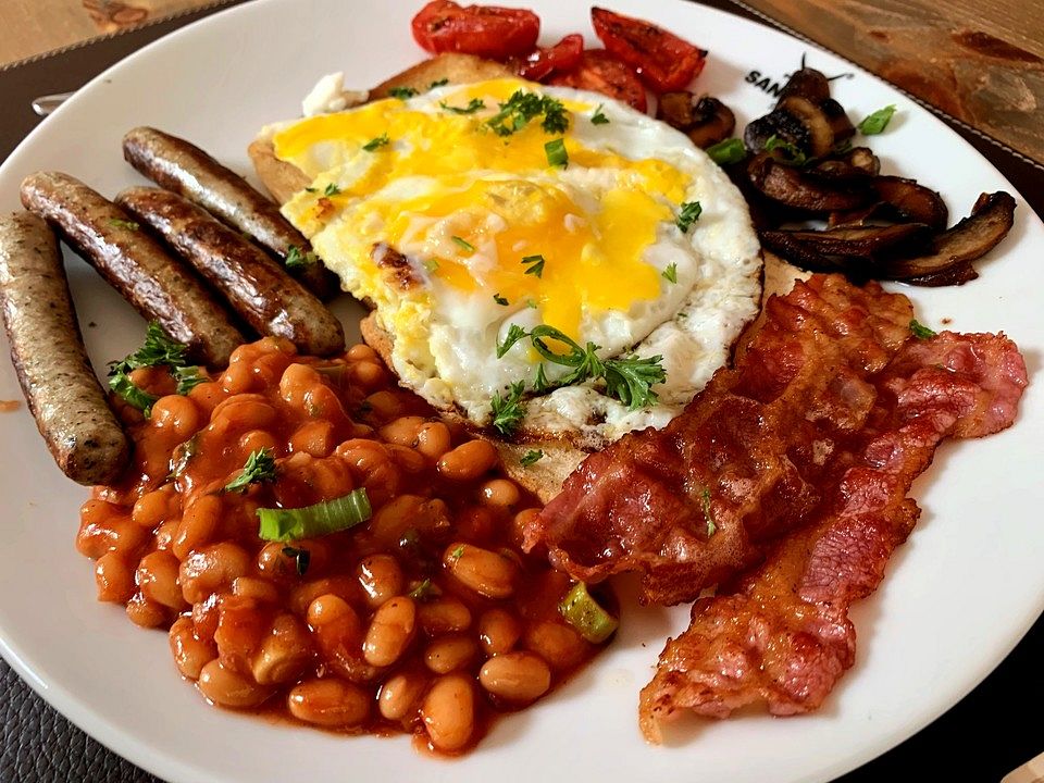Full English Breakfast Von Handsabumsadaisy Chefkoch