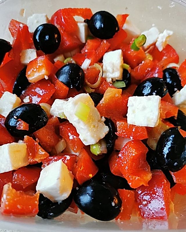 Oliven - Feta - Salat