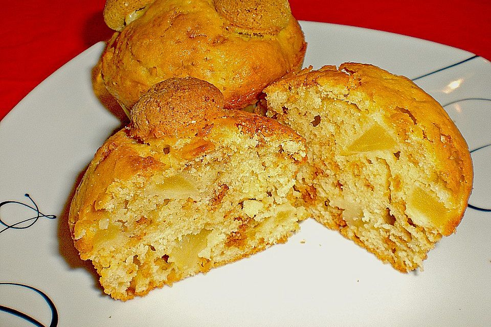 Apfel - Amarettini - Muffins