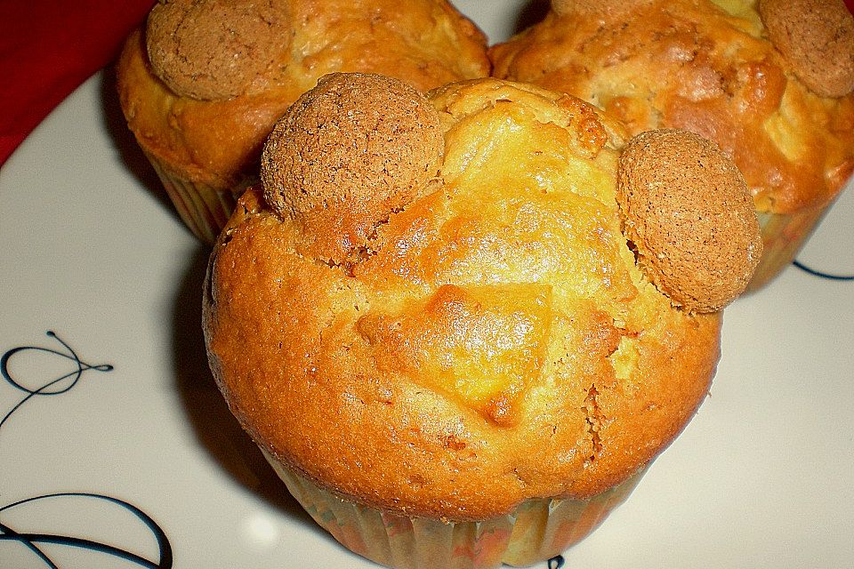 Apfel - Amarettini - Muffins