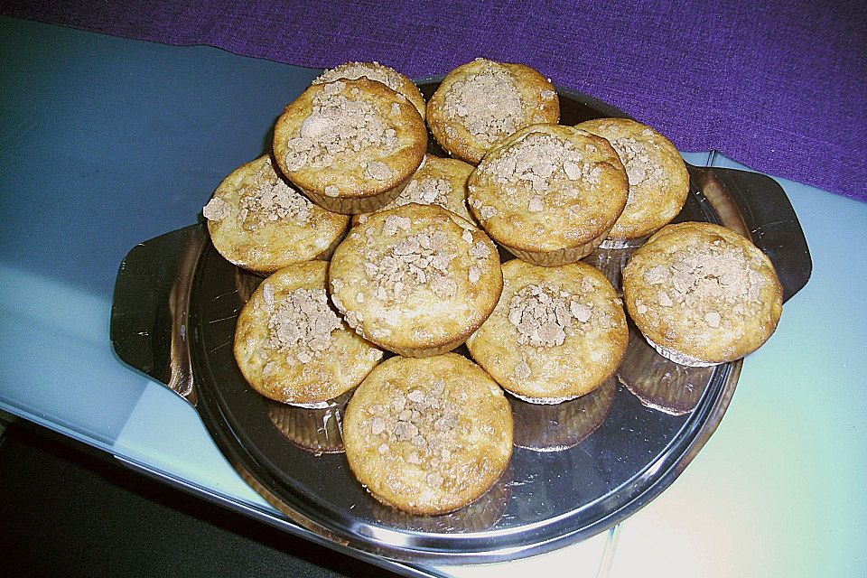 Apfel - Amarettini - Muffins