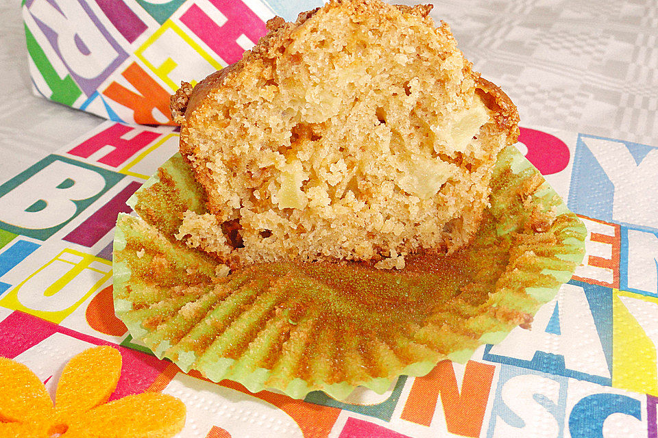 Apfel - Amarettini - Muffins