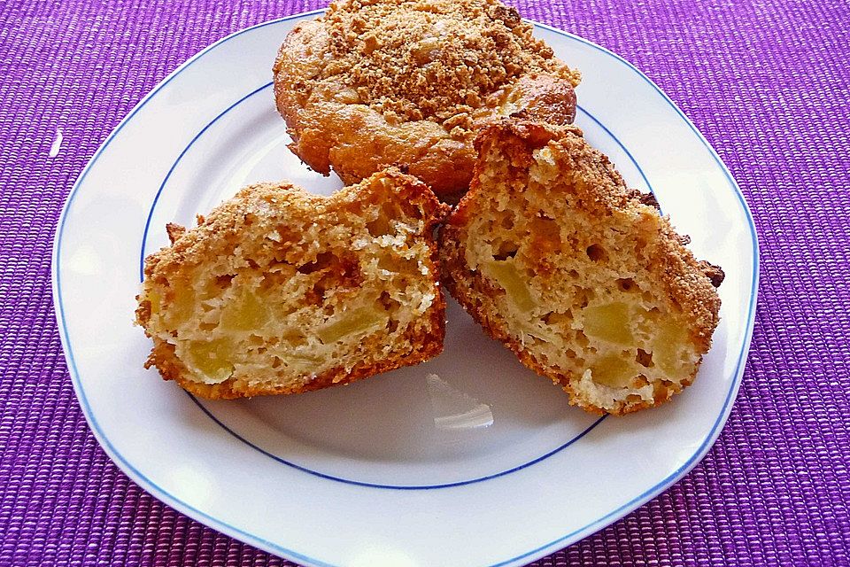 Apfel - Amarettini - Muffins