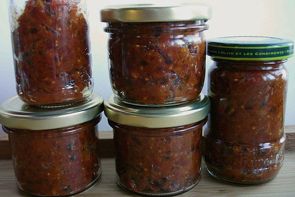 Aprikosen - Tomatenpesto