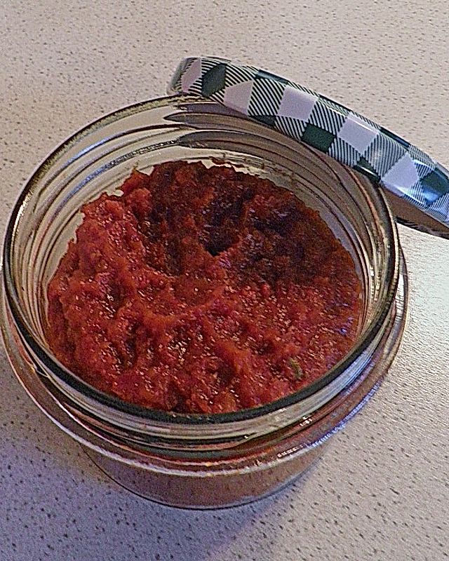 Aprikosen - Tomatenpesto