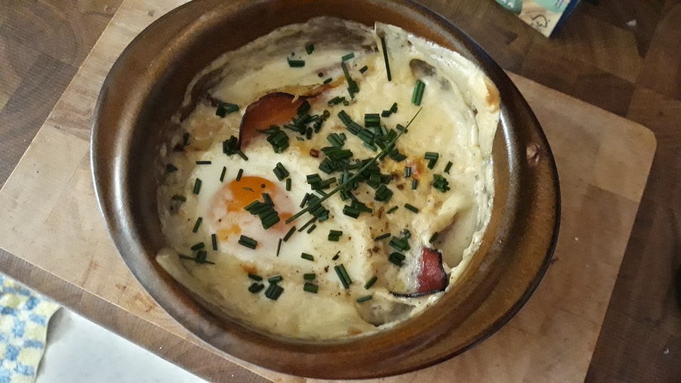 Holländische Käse-Eier