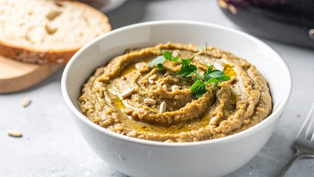 Sonnenblumenkerne - Brotaufstrich mit Auberginen von Muellmann