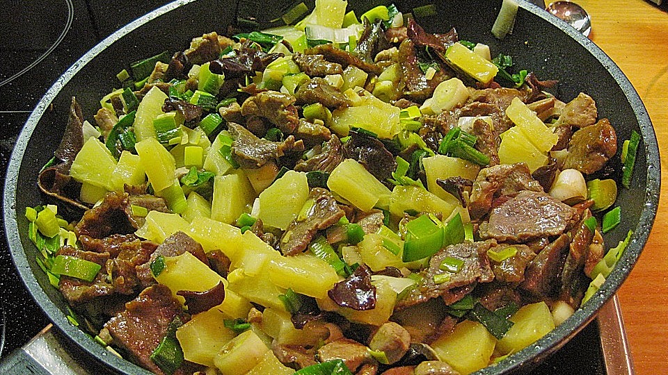 Rindfleisch mit Ananas von Sivi