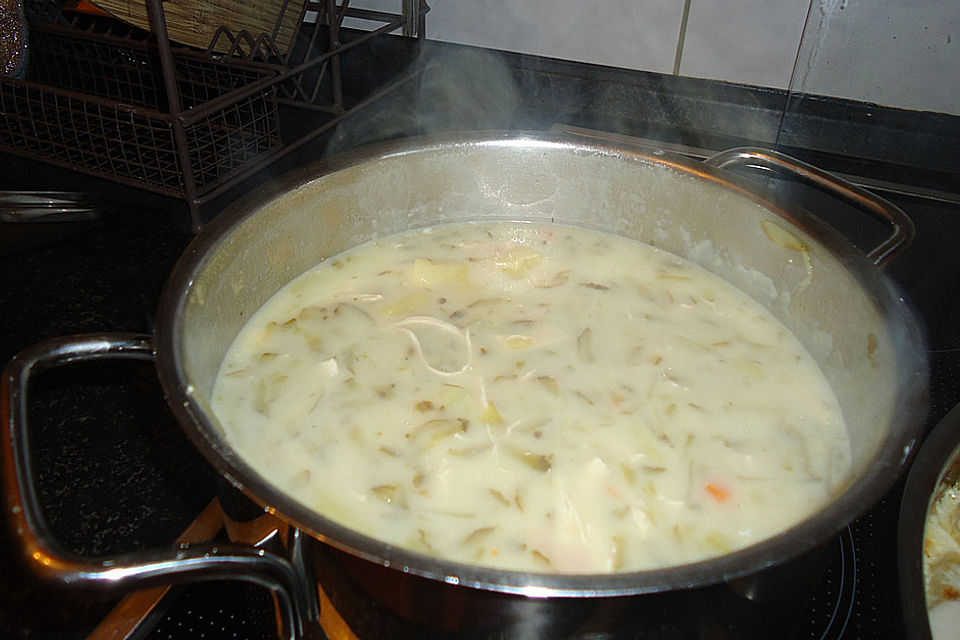 Polnische Gurkensuppe