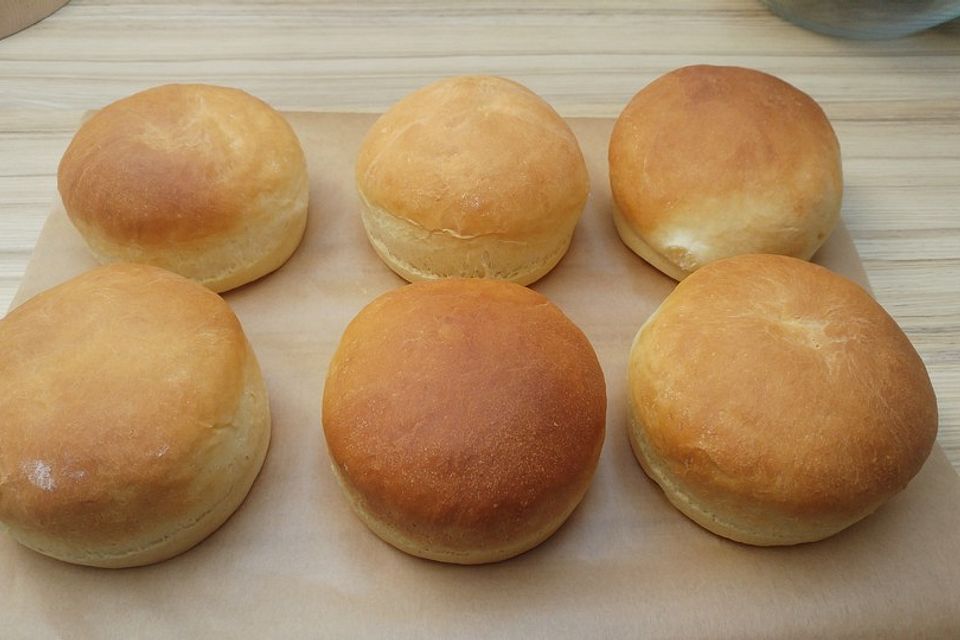 Brötchen für Hamburger