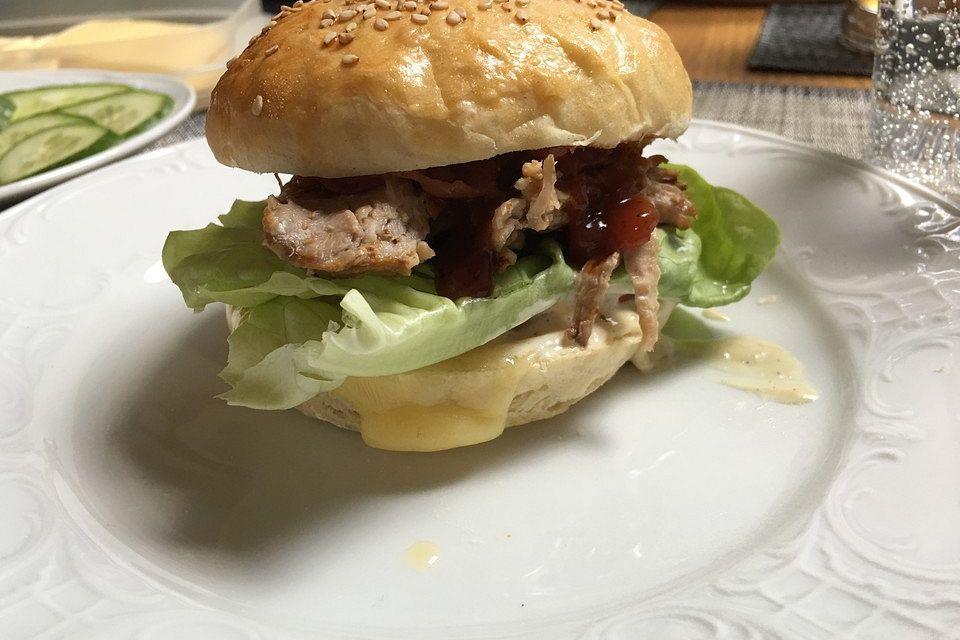 Brötchen für Hamburger