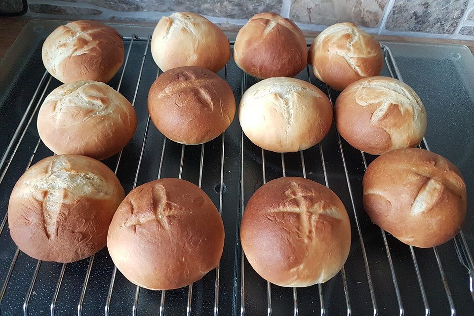 Brötchen für Hamburger