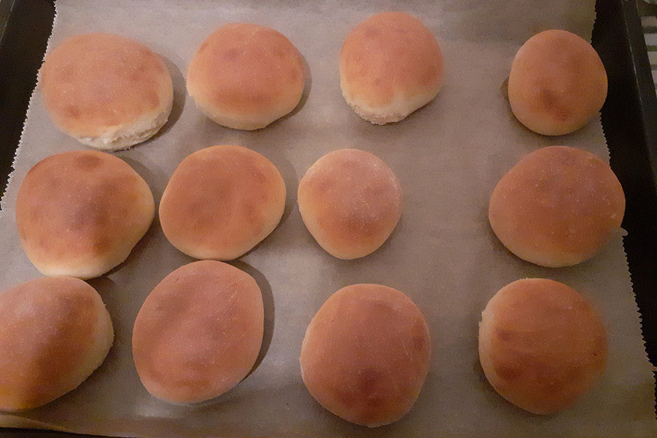 Brötchen für Hamburger