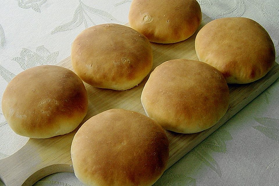 Brötchen für Hamburger