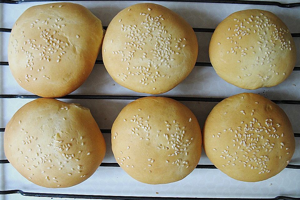 Brötchen für Hamburger