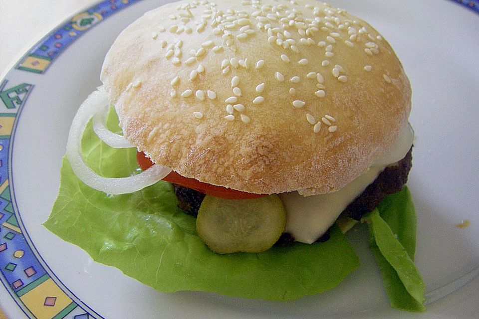 Brötchen für Hamburger