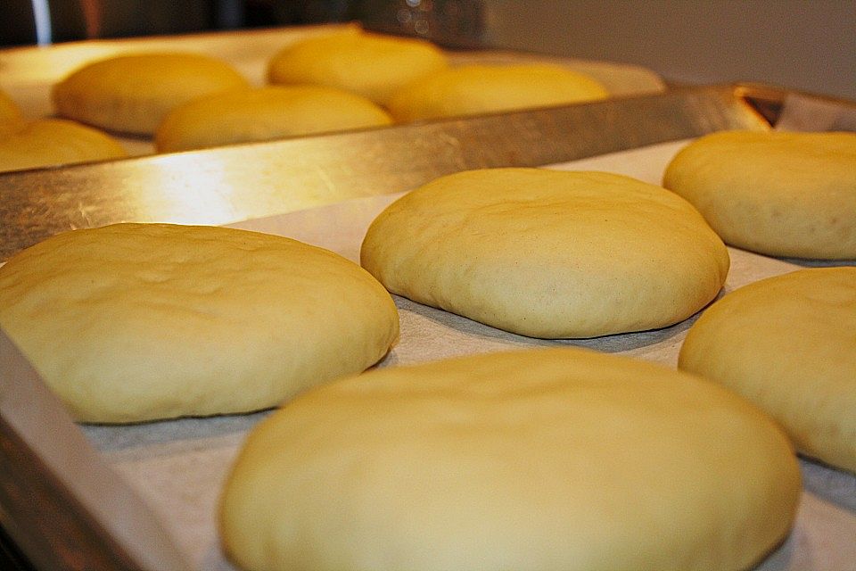 Brötchen für Hamburger