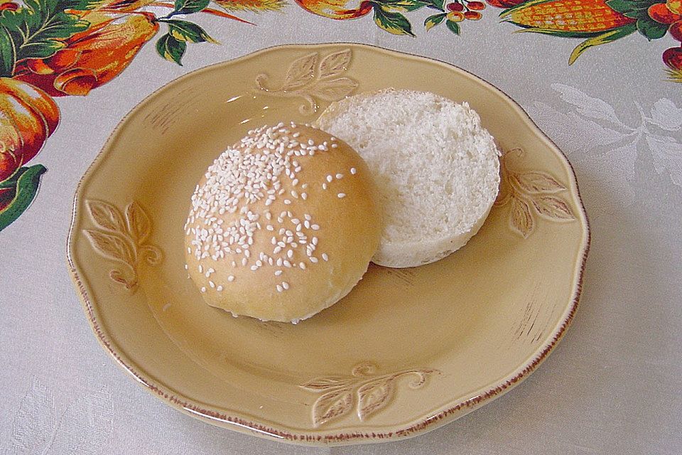 Brötchen für Hamburger