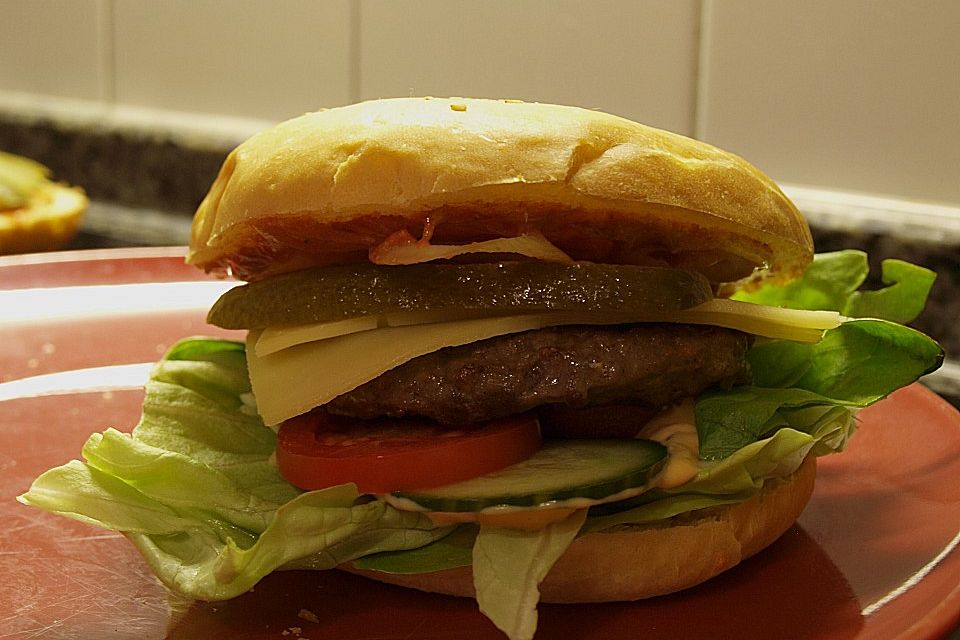 Brötchen für Hamburger