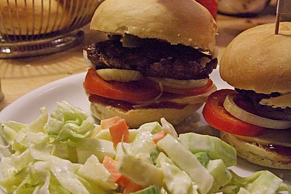 Brötchen für Hamburger