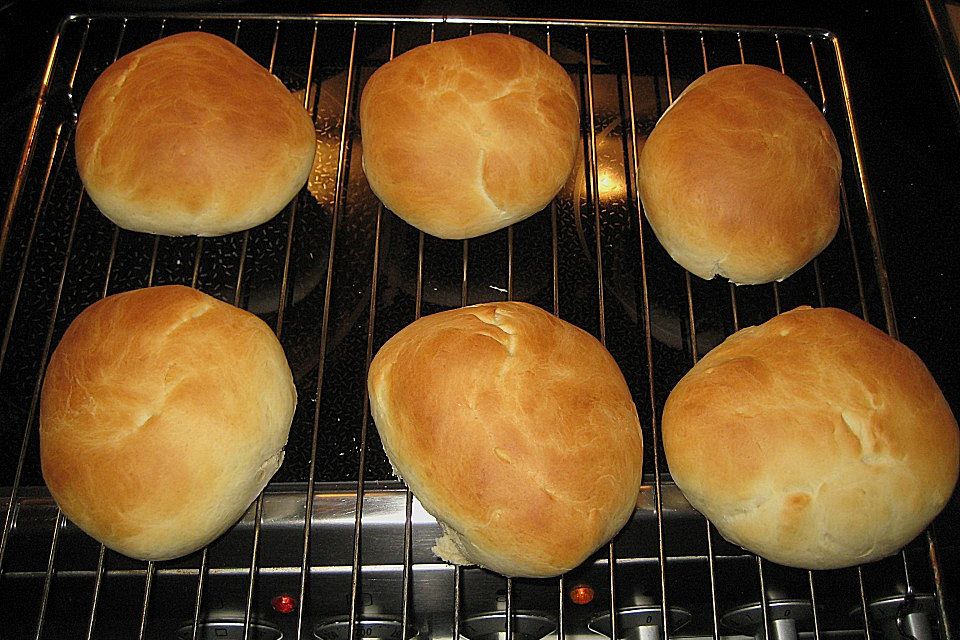 Brötchen für Hamburger