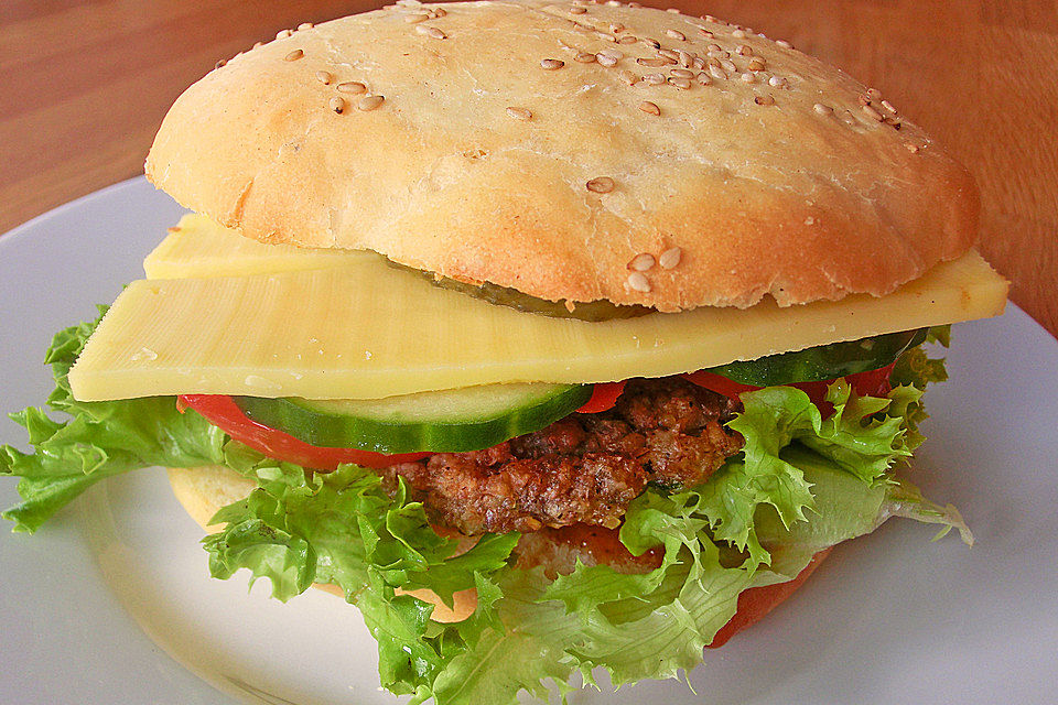 Brötchen für Hamburger