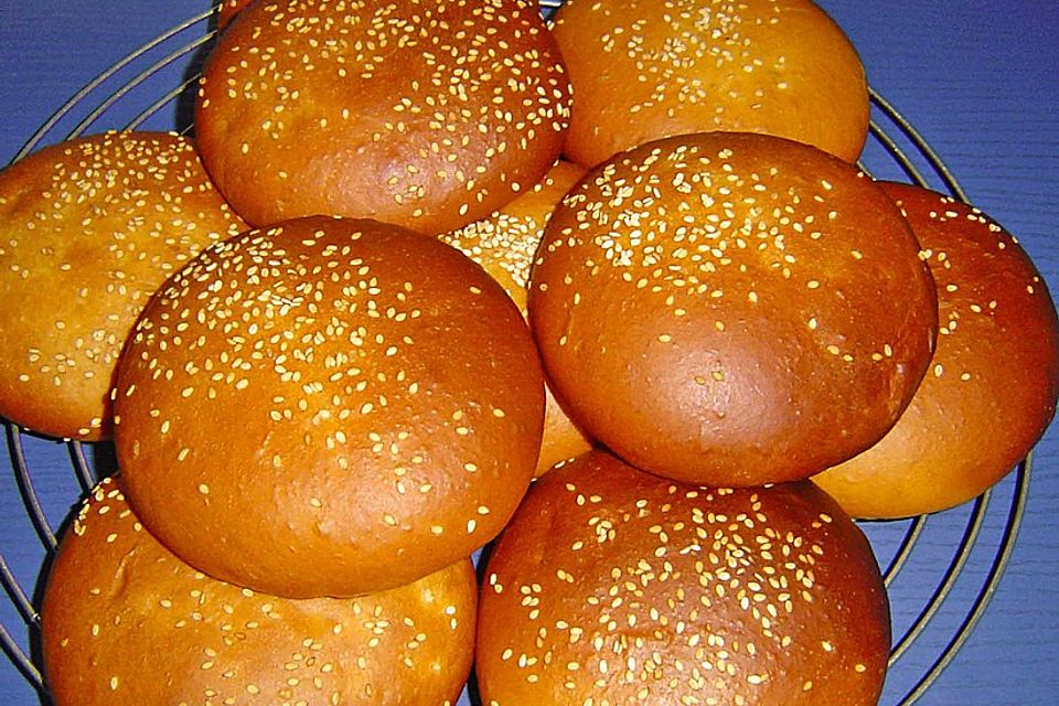 Brötchen für Hamburger