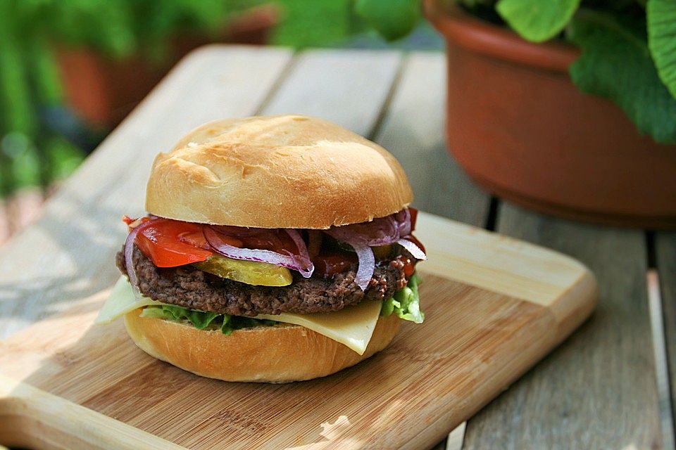 Brötchen für Hamburger