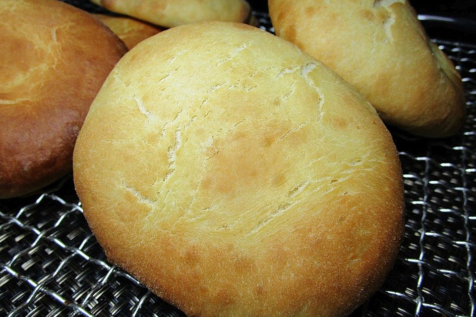 Brötchen für Hamburger