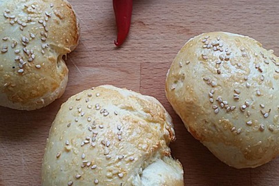 Brötchen für Hamburger