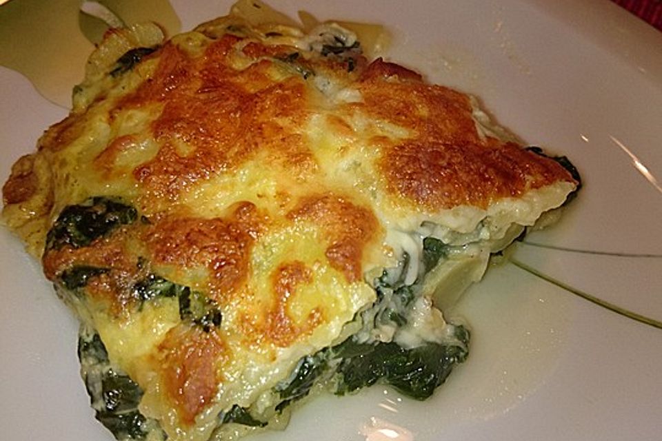 Cannelloni mit Ricotta und Spinat