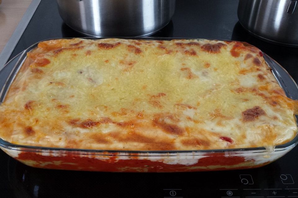 Cannelloni mit Ricotta und Spinat