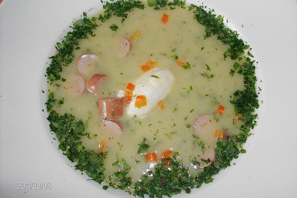 Kartoffel - Kräuter - Suppe