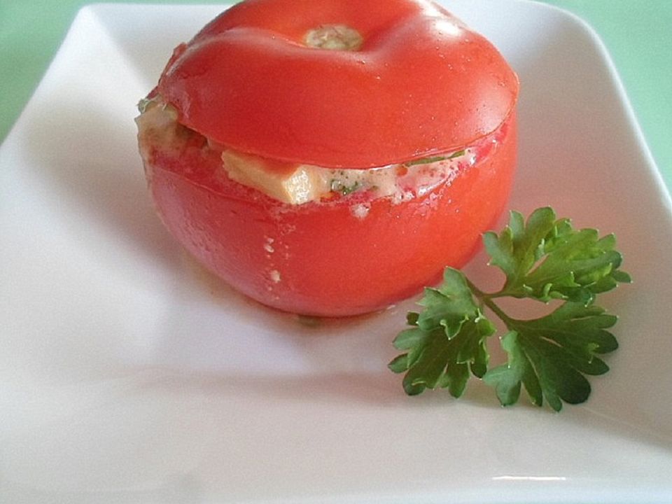 Schnelle, lecker gefüllte Tomaten von wasserschildkroete| Chefkoch Schnelle, lecker gefüllte Tomaten von wasserschildkroete| Chefkoch