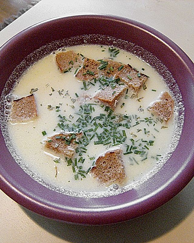 Knoblauch - Cremesuppe