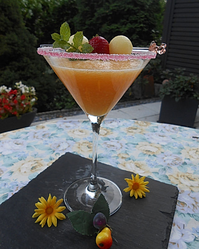 Melonen - Pfirsich - Martini