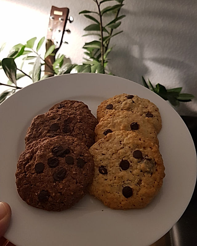 Schoko - Hafer - Cookies