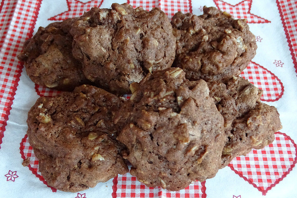 Schoko - Hafer - Cookies