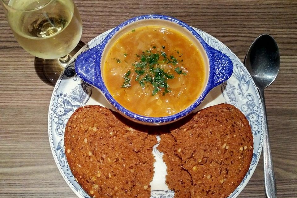 Zwiebelsuppe