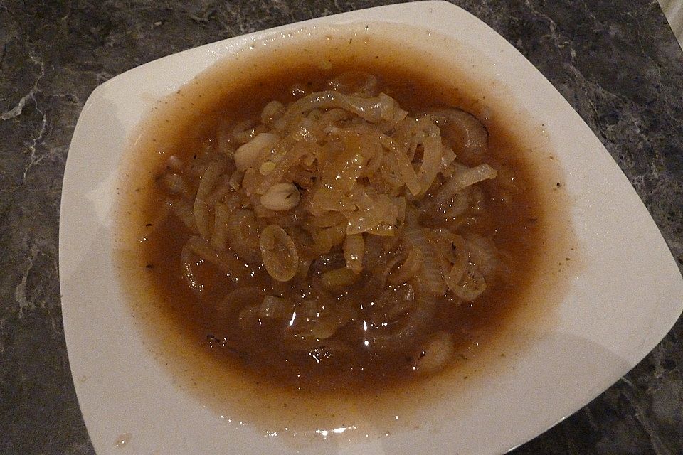 Zwiebelsuppe