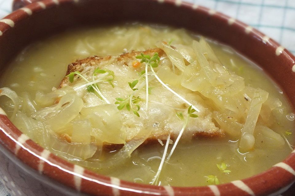 Zwiebelsuppe